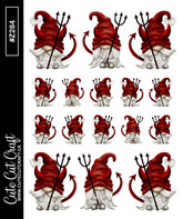 Devil Gnomes || Deco Sheet